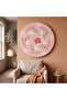 Decorative Round Canvas Painting - Artcnvsovl5