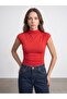 33211 Bra-Free Gathered Detailed Top