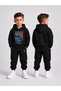Children's Hooded Sweatshirt Tracksuit Set 2-Piece Printed Top and Bottom Set
