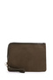 Clutch Suede Removable Strap Megan Women's Portfolio Handbag