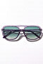 Elvis Grey Green Gradient Sunglasses - 4