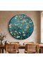 Decorative Round Canvas Painting - Artcnvsovl41
