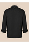 Durable Fabric Premium Alpaca Double-Breasted Women's Chef Jacket Black\White with Name Embroidery Gift - 2