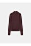 10877 Basic Stand Collar Buttoned Sweater - 6