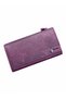 Women's Genuine Leather Wallet with Multiple Compartments, Zipper, Large Size Card Holder and Passport Wallet - 4