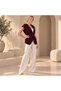 Women's Suede Belted Hooded Knitwear Vest Mta-T67