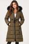 Women's Coat Khaki Z9758
