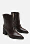 Sosa Women's Pointed Toe Short Heeled Boots A016- K4002