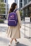 Skuldra Purple Backpack City Bag for Daily Use 43X34X15 cm - 2