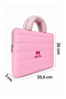 Bow Embroidered Parachute Laptop Bag - 8