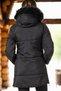 Women's Coat Dark Black Z6668 - 2