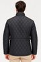 Men's Coat Plain Black K9613 - 2