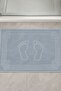Liva Series 100% Cotton Footprint Patterned 2-Piece Foot Towel 50×70 cm - 2