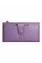 Women's Genuine Leather Wallet with Multiple Compartments, Zipper, Large Size Card Holder and Passport Wallet - 2