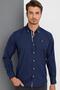Men's Cotton Shirt Navy Blue G974