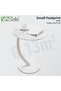 End Table, C Shaped Side Table for Sofa and Bedside, Coffee Table, Couch Table, Snack Side Tab - 6