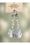 Plush Furry Couple Cute Anime Totoro Charm Keychain Comes in Pairs of 1 Piece