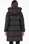 Women's Coat Black-Orange Z8687 - 3