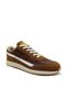 Volis Tan Color Lace-Up Memory Foam Sole Men's Sports Shoes