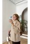 Women's Mock Neck Short Trench Coat - 4