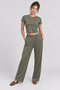 Soft Textured Modal Top and Bottom Set Lby0091 Green - 4