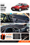 Bmw 3.20I (E36) Without Airbag (1990-2000) Compatible Glove Box Cover, Glove Box Case - Black-Grey - Bm013
