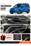 Volkswagen Caddy (2022-2026) Compatible Dashboard Cover, Dashboard Case - Black-Grey - Vw004