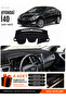 Hyundai̇ İ40 (2011-2017) Compatible Torpedo Protection, Torpedo Cover, Torpedo Case - Black-Grey - Hu007