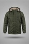 Water and Windproof Men's Coat with Removable Hood and Fur Inside
