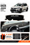 Daci̇a Jogger Screenless (2022-2026) Compatible Glove Box Cover, Glove Box Case - Black-Beige - Da002