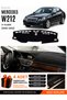 Mercedes W212 (2010-2013) Compatible Glove Box Protection, Glove Box Cover, Glove Box Case - Black - Mb014