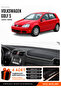 Volkswagen Golf 5 (2003-2009) Compatible Glove Box Cover, Glove Box Case - Black-Grey - Vw010