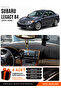 Subaru Legacy B4 (2003-2009) Compatible Glove Box Cover, Glove Box Case - Black-Brown - Su005