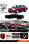 Toyota Carina T170 (1988-1992) Compatible Dashboard Cover, Dashboard Case - Black-Grey - To008