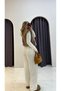 Oversize Padded Brown Vest - 4