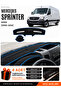 Mercedes Spri̇nter W906 (2006-2014) Compatible Glove Box Cover, Glove Box Case - Black-Blue - Mb020