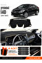 Hyundai̇ İ40 (2011-2017) Compatible Torpedo Protection, Torpedo Cover, Torpedo Case - Black-Beige - Hu007