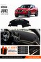 Nissan Juke (2020-2023) Compatible Glove Box Protection, Glove Box Cover, Glove Box Case - Black-Beige - Ni022