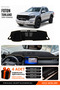 Foton Tunland V9 (2025-Onwards) Compatible Glove Box Cover, Glove Box Case - Black-Beige - Ft001