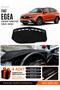 Fi̇at Egea Cross (2021-2026) Tablet-Free Compatible Glove Box Cover, Glove Box Case - Black - Fi011