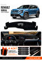 Renault Boreal (2025-Onwards) Compatible Glove Box Protection, Glove Box Cover, Glove Box Case - Black - Re055