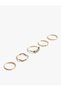Stone Twist 5-Piece Ring Set - 2
