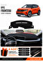 Opel Frontera (2025-Onwards) Compatible Dashboard Cover, Dashboard Case - Black-Grey - Op025
