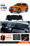 Nissan X-Trail (2013-2020) Compatible Glove Box Cover, Glove Box Case - Black-Blue - Ni020