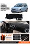 Skoda Roomstar (2006-2015) Compatible Glove Box Protection, Glove Box Cover, Glove Box Case - Black - Sk002