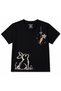 Chasing Carrots - Curious Bunny & Hanging Carrot Graphic Kids T-Shirt
