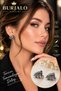 Silver Color Zircon Stone Baby Elephant Figured Women's Bijouterie Earrings 130734