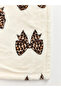 Lcw Home Mixed Single Size Bow Patterned Plush Tv Blanket 100X150 cm - 4