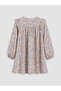 Esvab • Modern & Distinctive Ruffled Floral Girl's Dress - 3