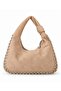 Mona Staple Detailed Suede Women's Hand and Shoulder Bag